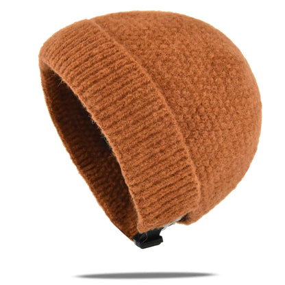 2026 New Baseball Cap Man Knitted Beanie Warm Soft Winter Hats
