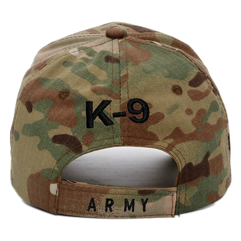 2026 Unisex Cotton Tactical Camouflage Embroidery Casual Baseball Cap Women Men
