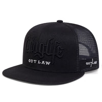 All Black Mesh