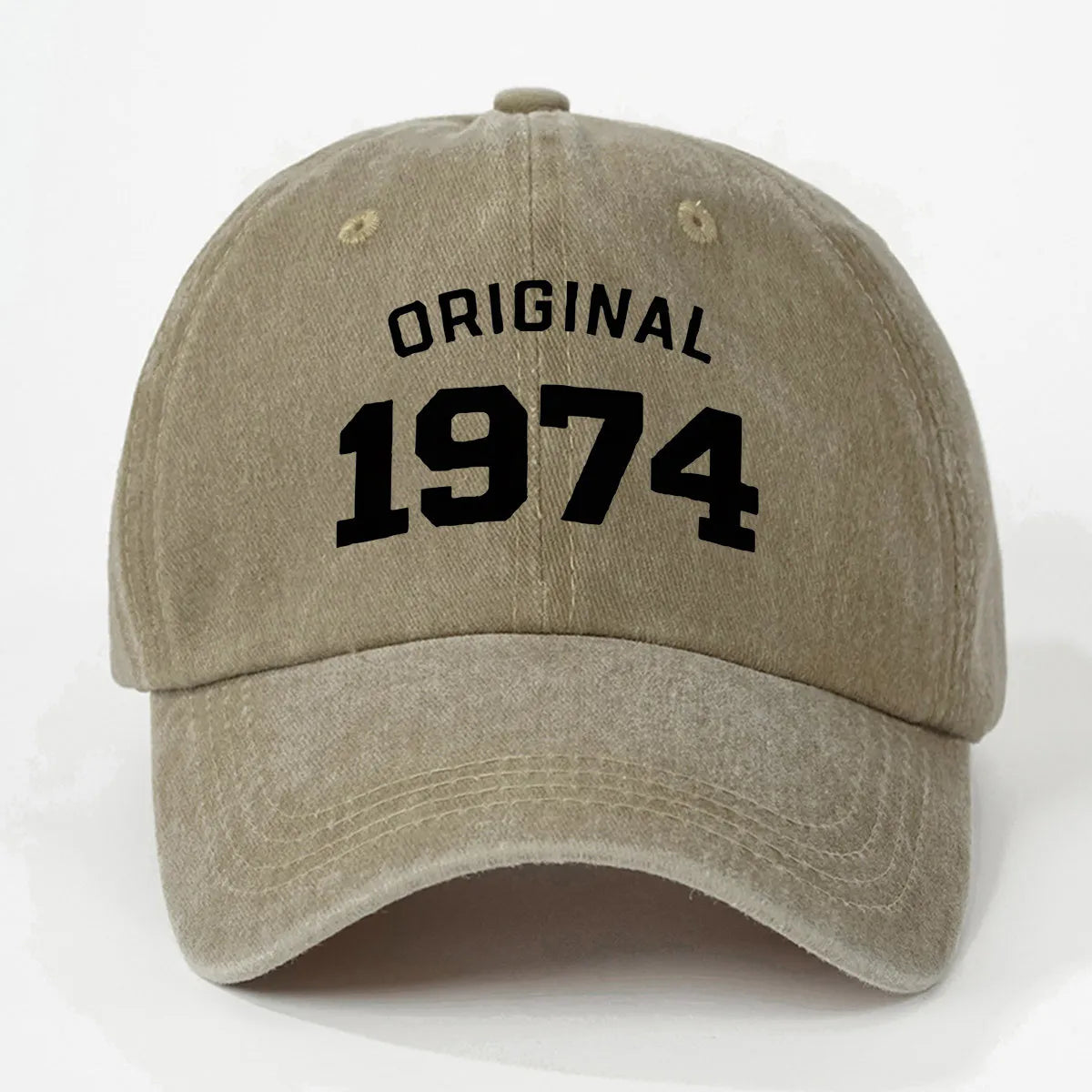 Personalized Cotton Original Born In 1974 Funny Birthday Gift Baseball Cap