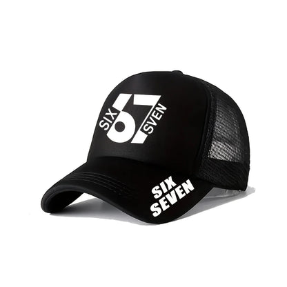 1/2PC Six Seven 67 Digital Mesh Hat