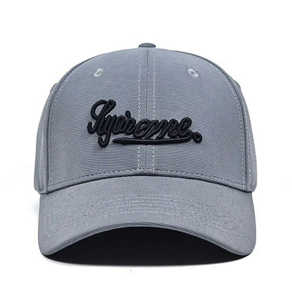 Superme Embroidered Full Closed Fitted Cap Hat