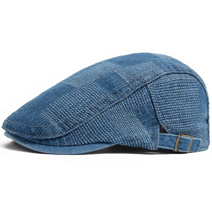 Denim Vintage Beret Men Newsboy Caps Summer
