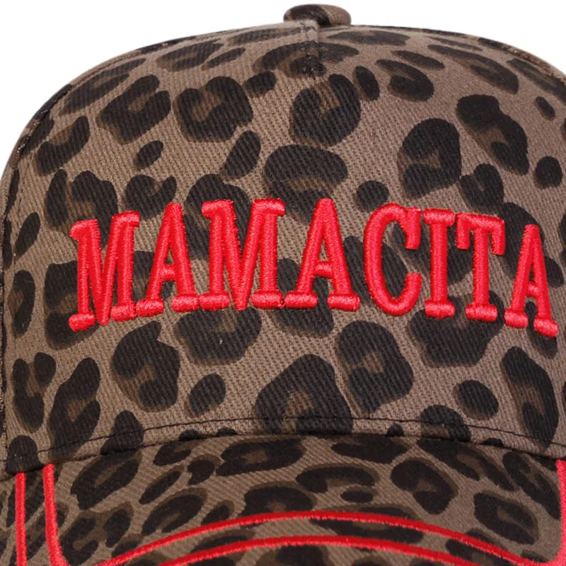 Unisex Mamacita Embroidery Baseball Caps Spring Autumn