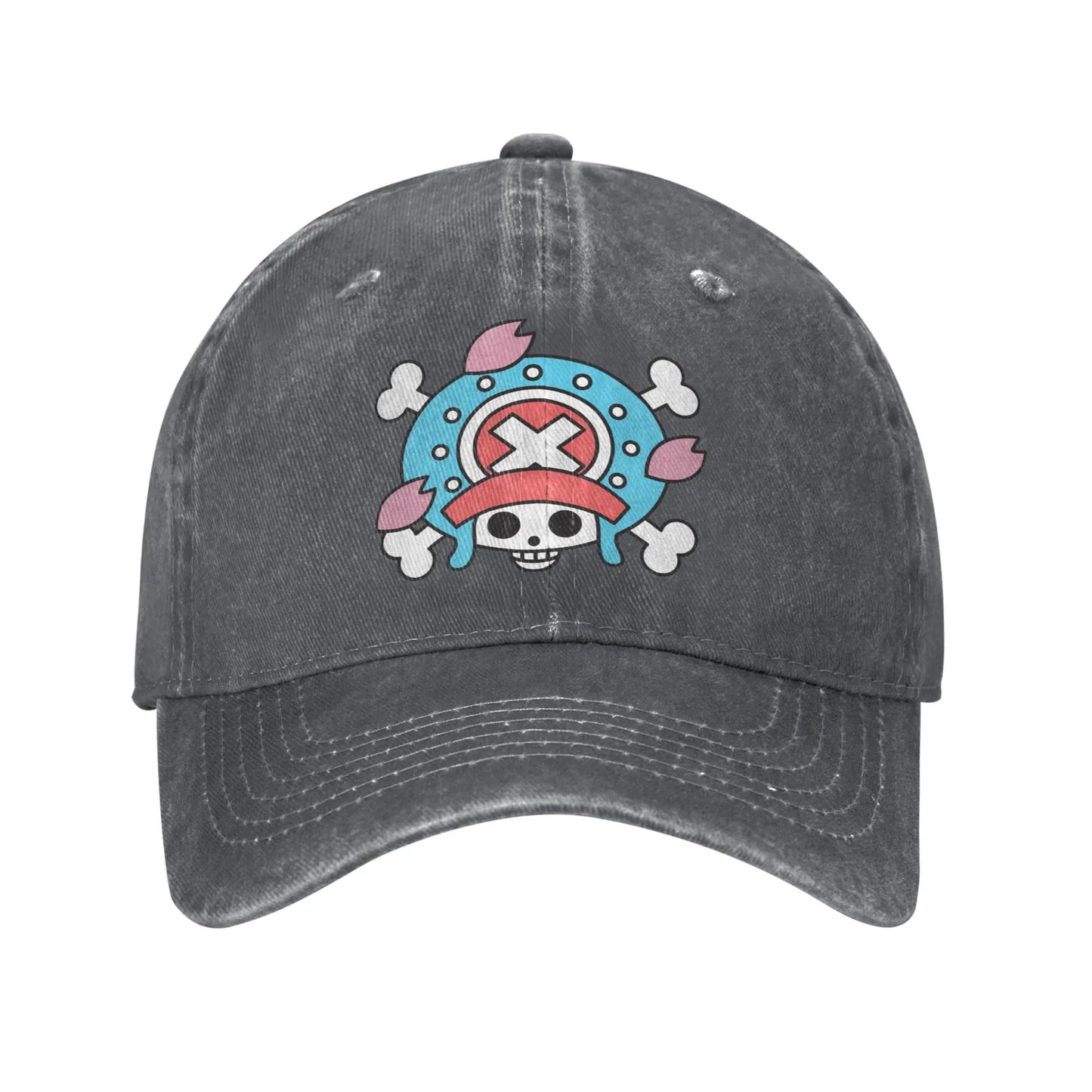 Vintage Flag Chopper Ones Pieces Baseball Caps