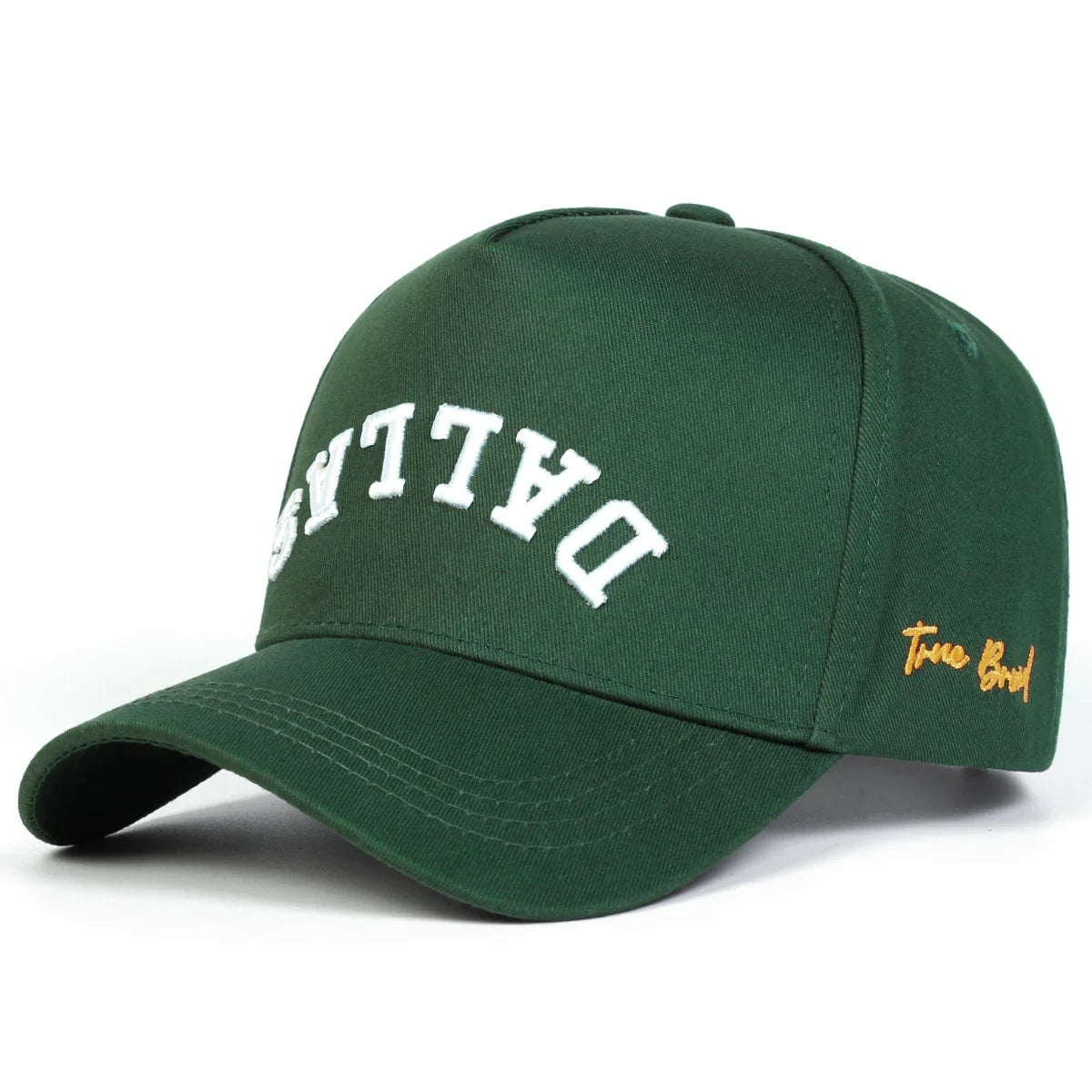 Unisex DALLAS Letter Embroidery Baseball Caps Spring Autumn Outdoor Adjustable Casual Hats Dad Hat Sunscreen Hat