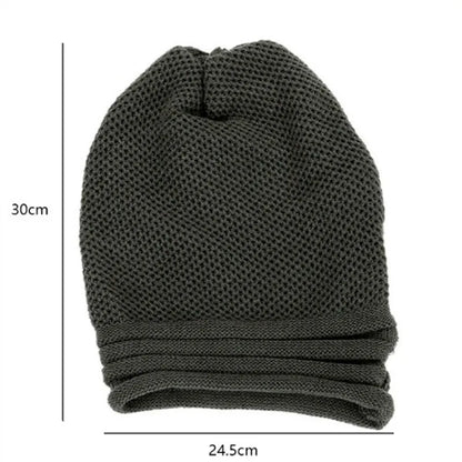Winter Baggy Slouchy Beanie Hat Wool Knitted Warm Cap For Men Women Oversized