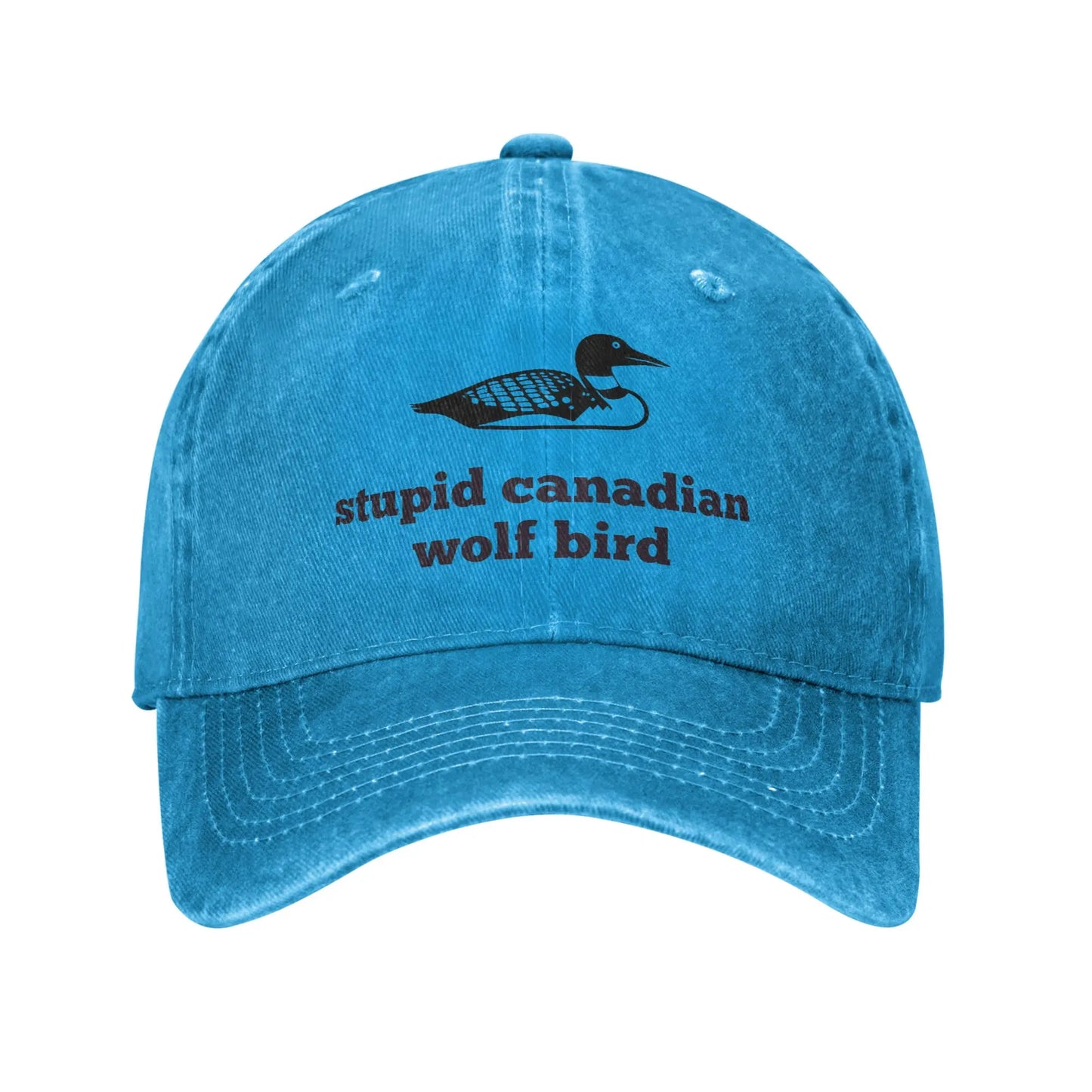 Funny Loon Quote Heated Rivalry Baseball Caps Vintage Distressed Denim Snapback Cap