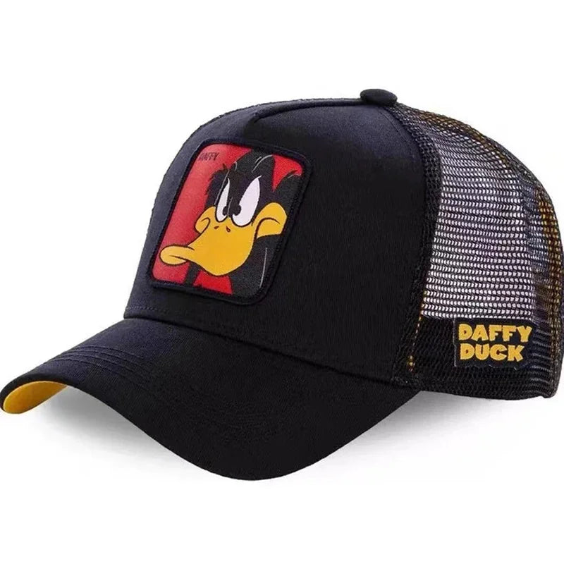 Cute Anime Pattern Baseball Cap Embroidered Baseball Hat Adjustable Hip Hop Outdoor Sun Protection Hat Gifts