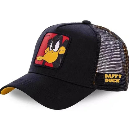 Cute Anime Pattern Baseball Cap Embroidered Baseball Hat Adjustable Hip Hop Outdoor Sun Protection Hat Gifts