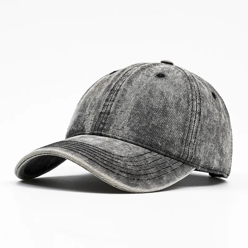 Four Seasons Denim Solid Casquette Baseball Cap