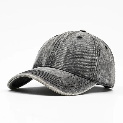Four Seasons Denim Solid Casquette Baseball Cap
