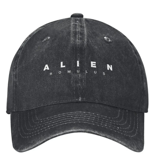 Men Women Alien Romulus Baseball Caps Vintage Distressed Cotton Dad Hat