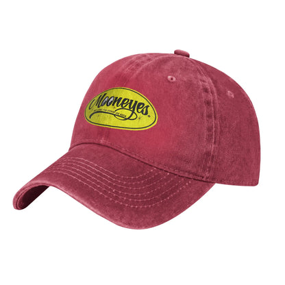 Mooneyes Baseball Caps Vintage Distressed Cotton JDM Moon Eyes Headwear