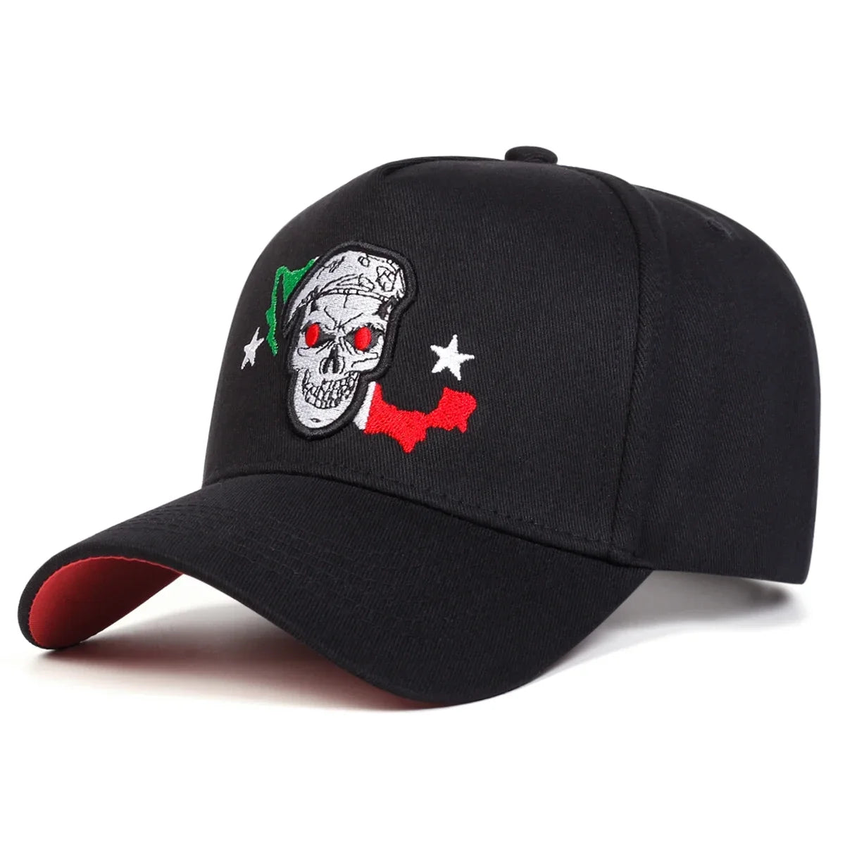 Unisex Skull Embroidery Baseball Caps Spring and Autumn