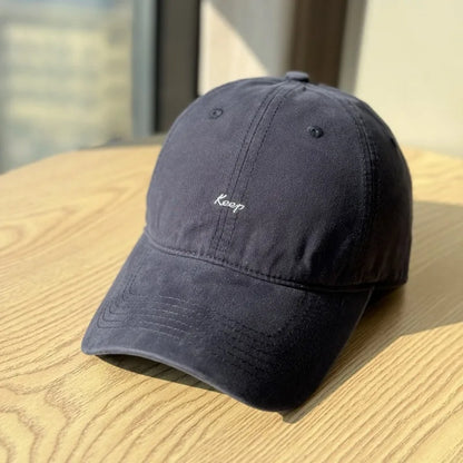 Embroidery Sun Hat Cotton Baseball Cap