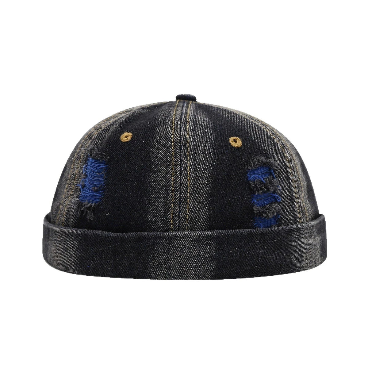 Broken Hole Landlord Hats Men's Street Hip-Hop Hats