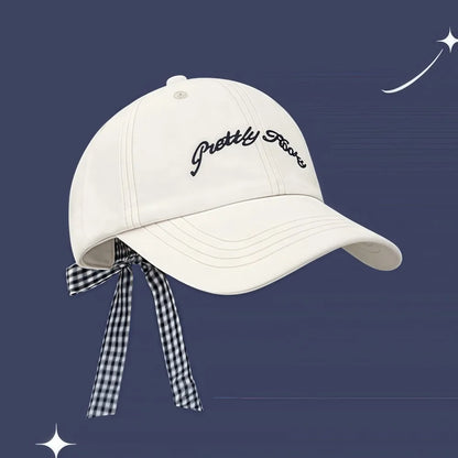 Korean Style Pretty Stars Embroidered Baseball Cap