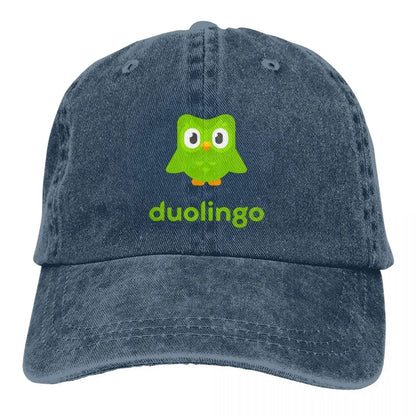 Fashion Duolingo Owl Duo Baseball Caps