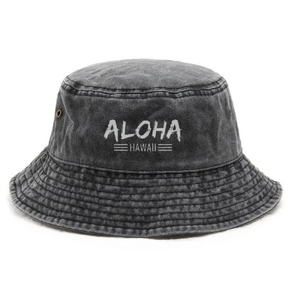 Spirit Cotton Washed Bucket Hat Vintage Fishing Hat
