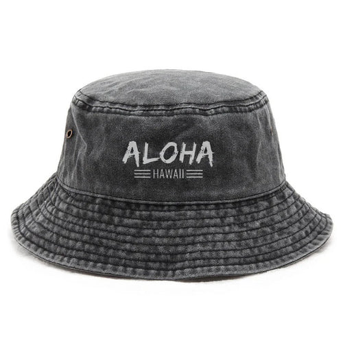 Spirit Cotton Washed Bucket Hat Vintage Fishing Hat