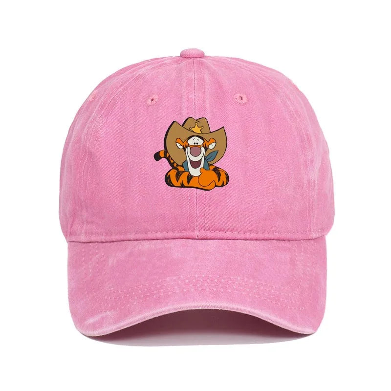 Fashion Cartoon Print Baseball Cap for Men Women