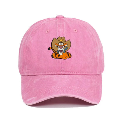 Fashion Cartoon Print Baseball Cap for Men Women