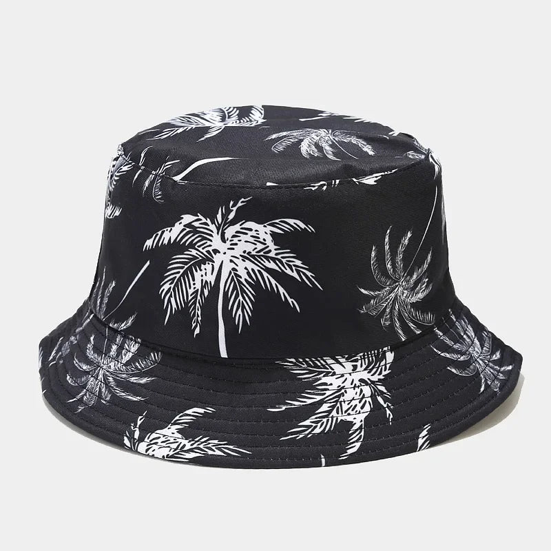 Spring/Summer Sun-Protect Hat Bob Women Fashion Print Bucket Hat