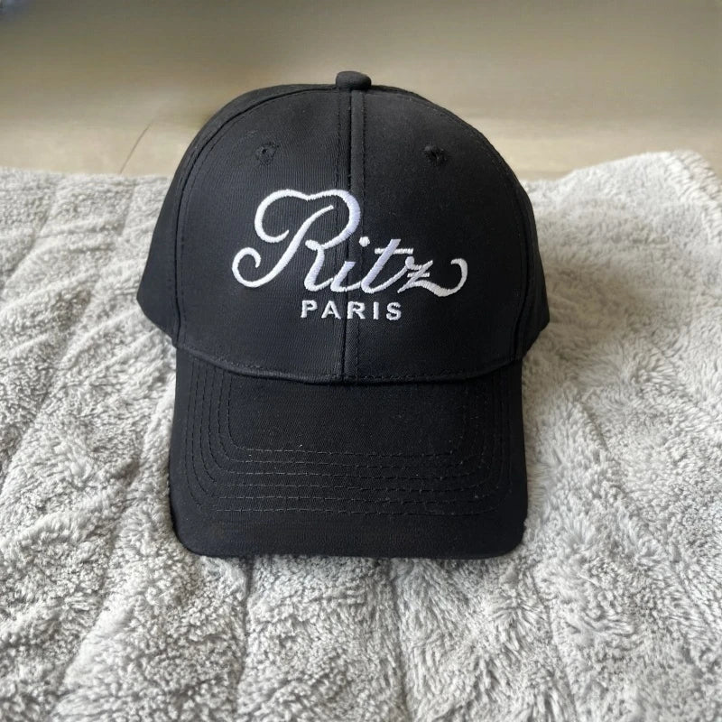 Letter Embroidered Men And Women Rich Baseball Cap
