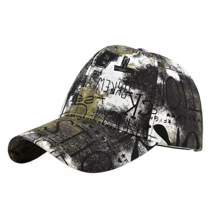 Designer Graffiti Doodle Cotton Baseball Cap