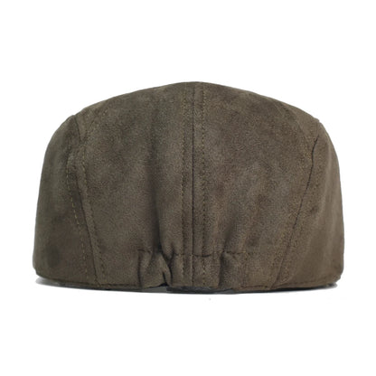 Winter Autumn Vintage Newsboy Cap Hat Men Women Casual Beret Solid Cap
