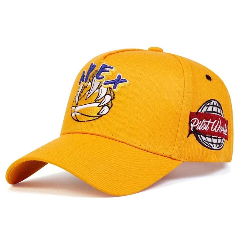 Unisex Bear Claw Basketball Apex Embroidery Baseball Caps Spring