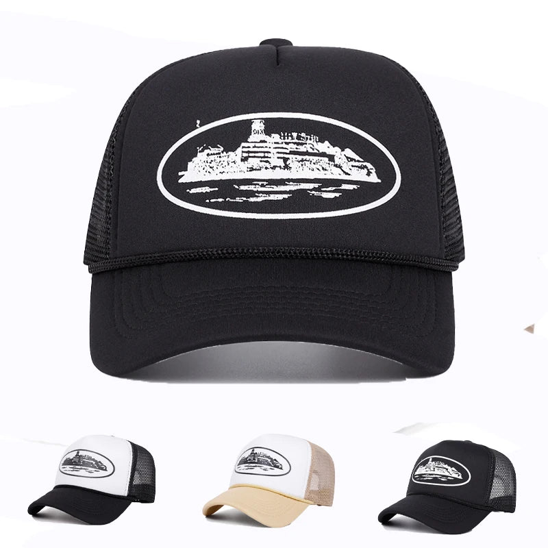 New Letter Embroidery Baseball Hats New Unisex Hip Hop Breathable Caps