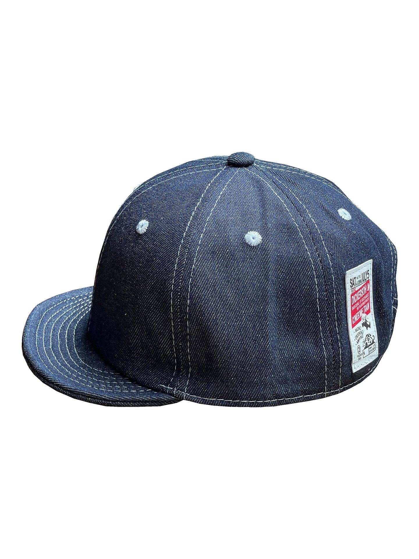 Denim Short Brim Tooling Baseball Cap Sports Hip Hop