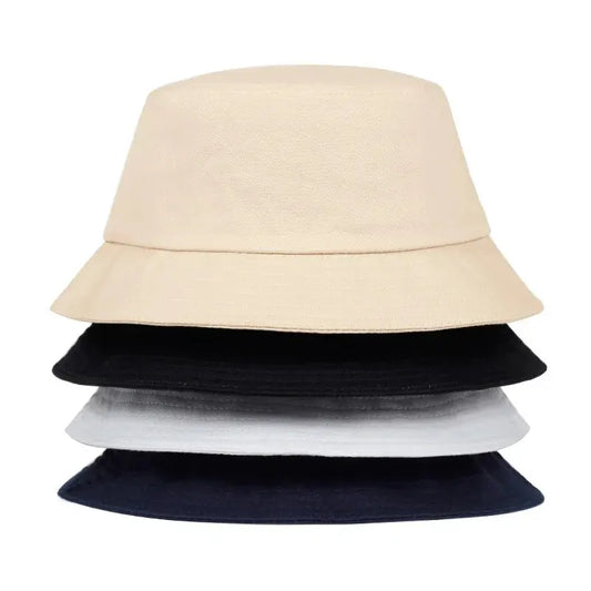Unisex Solid Color Light Plate Personality Bucket Hats Fishermen Caps Outdoor Casual Cap Men Women