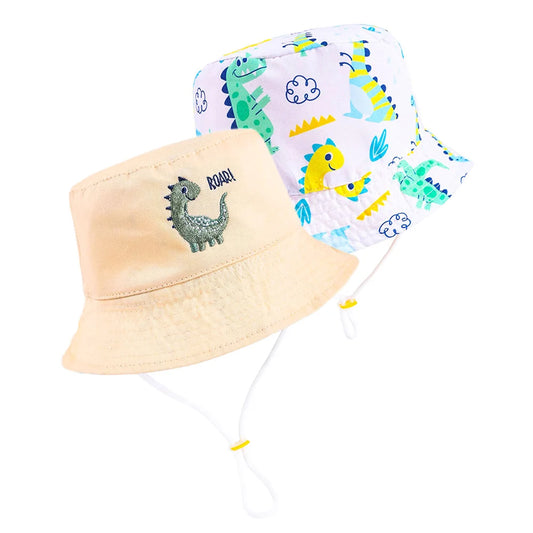 Summer Double Sided Children Bucket Hats