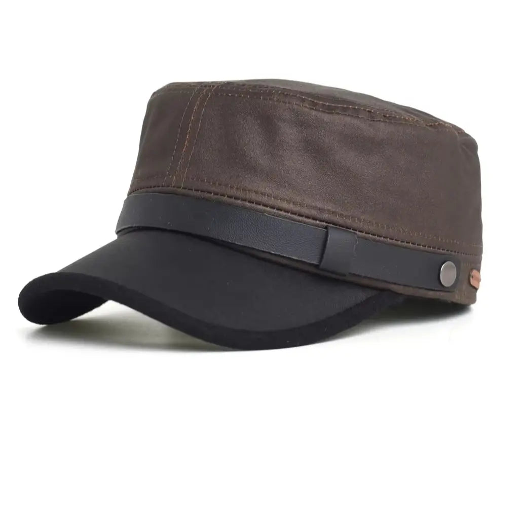 Four Seasons Waxed Canvas Cotton Military Caps