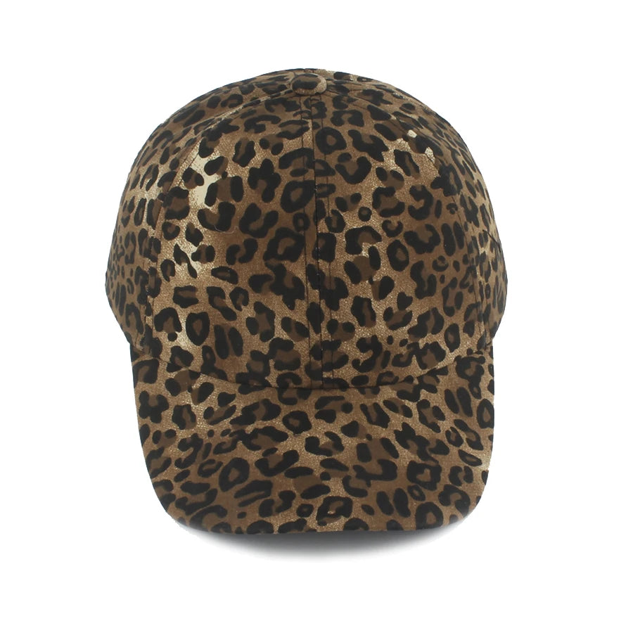 Unisex Leopard Baseball Caps Women And Men Spring Summer