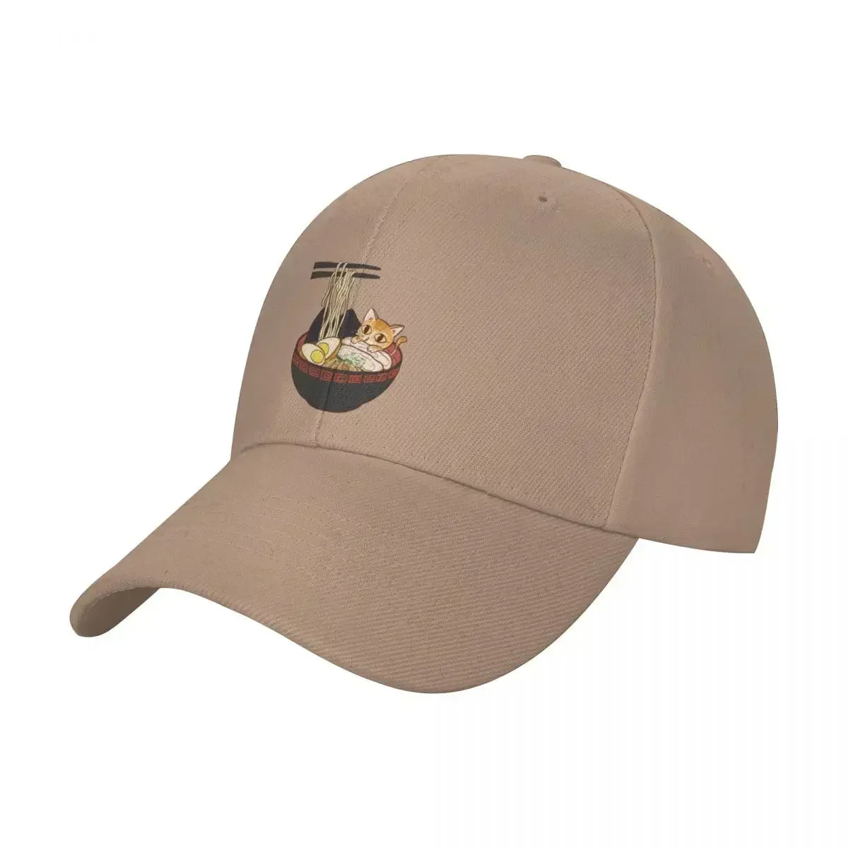 Cat Ramen Baseball Cap summer hat Hat Man