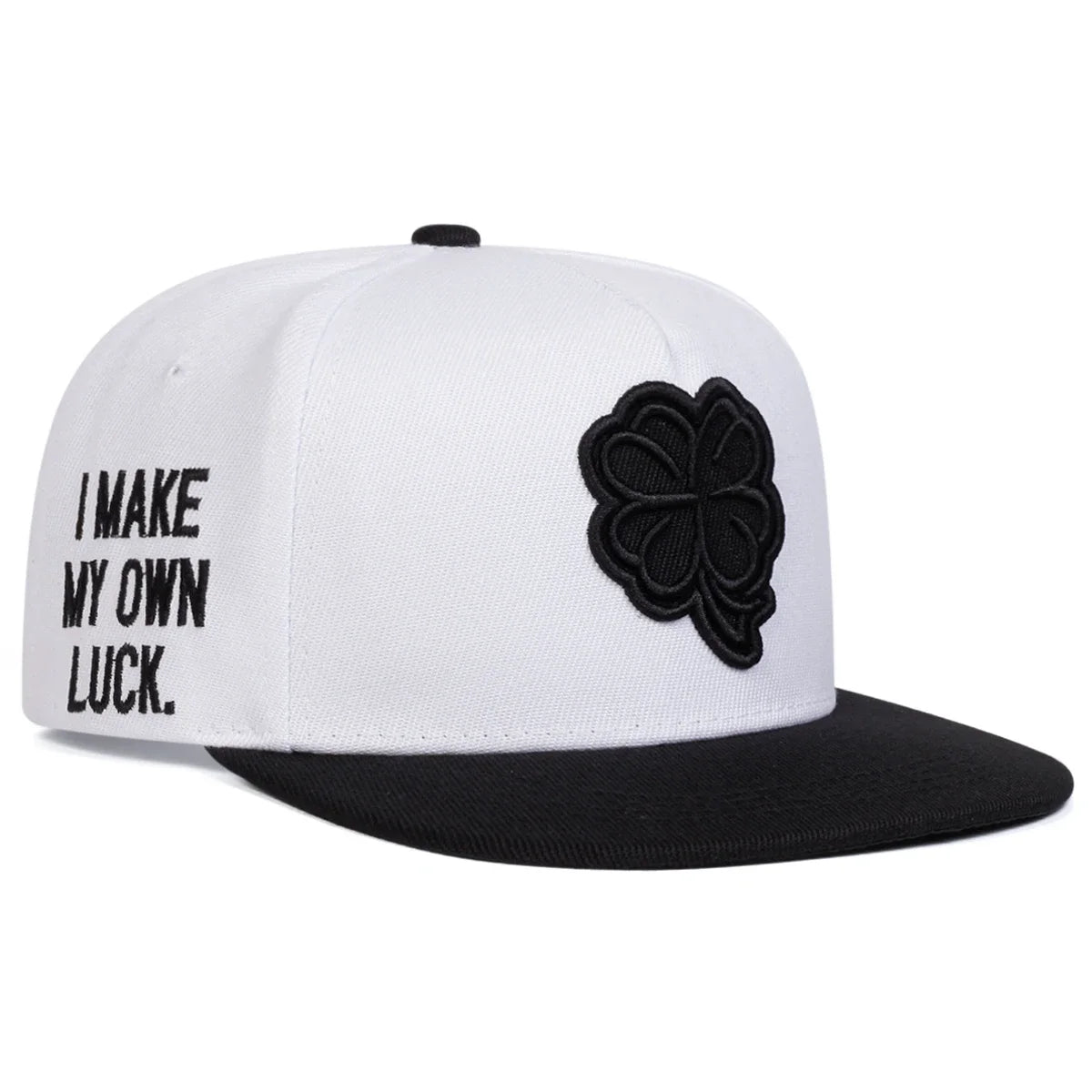 Unisex Four Leaf Clover Embroidery Hip-hop Hats Spring Autumn
