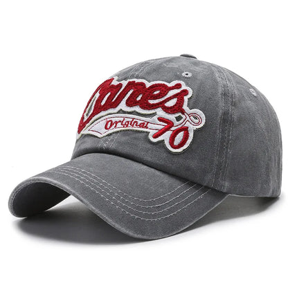 Men's And Women's Spring And Summer Vintage Washed Baseball Caps