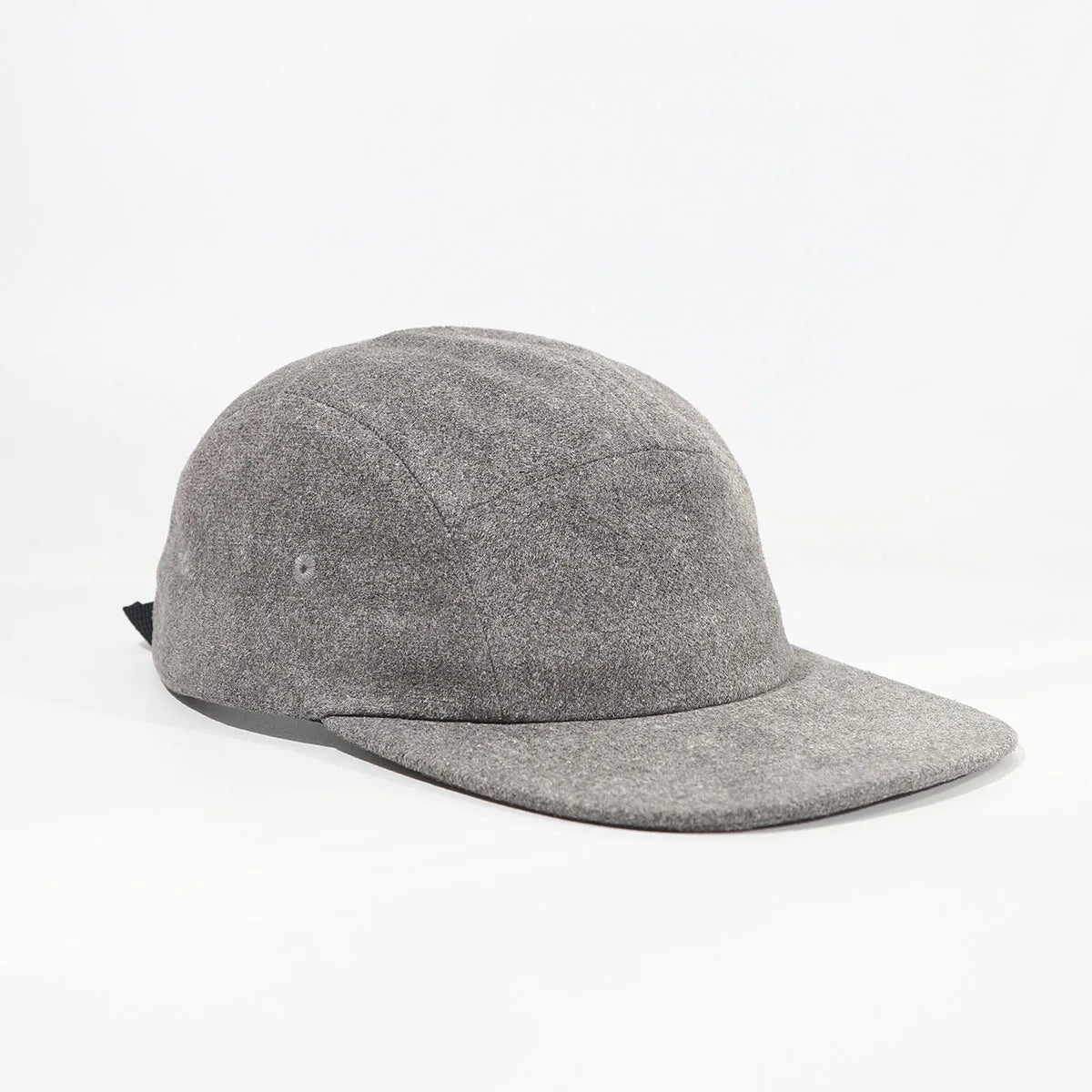 Suede Velvet 5 Panels Cap Flat Bill Running Hat