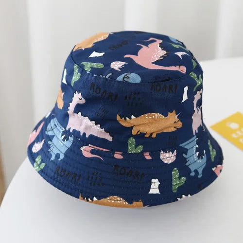 2-4 Years Summer Baby Hat Kids Cotton UV Protection Sun Cap Children