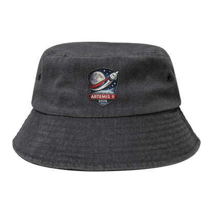 Stylish Artemis II Moon Mission 2026 Bucket Hat Unisex