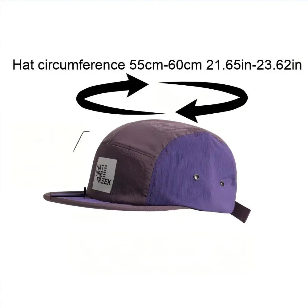 Unisex Baseball Cap Lightweight Quick-Dry Breathable Mesh Nylon Sport Hat