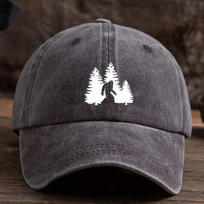 Gorilla Print Baseball Cap