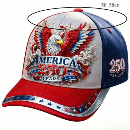 250th Anniversary Patriotic Baseball Cap