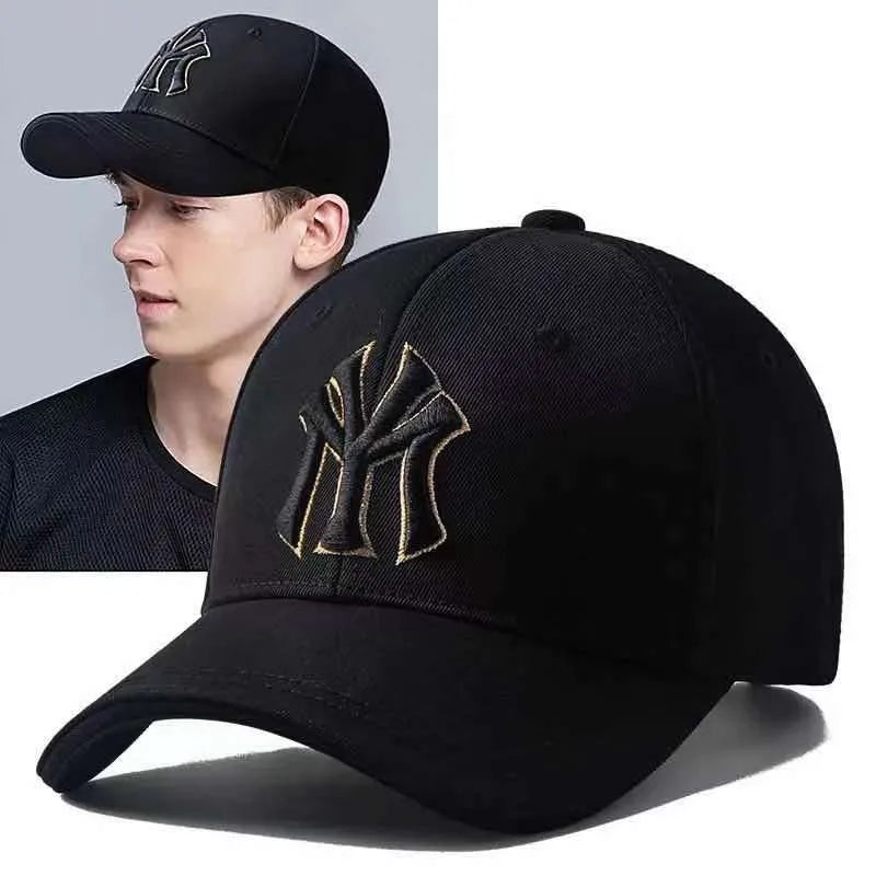 Unisex Three Dimensional Edging Letter Embroidery Baseball Hats Adjustable Casual Hats