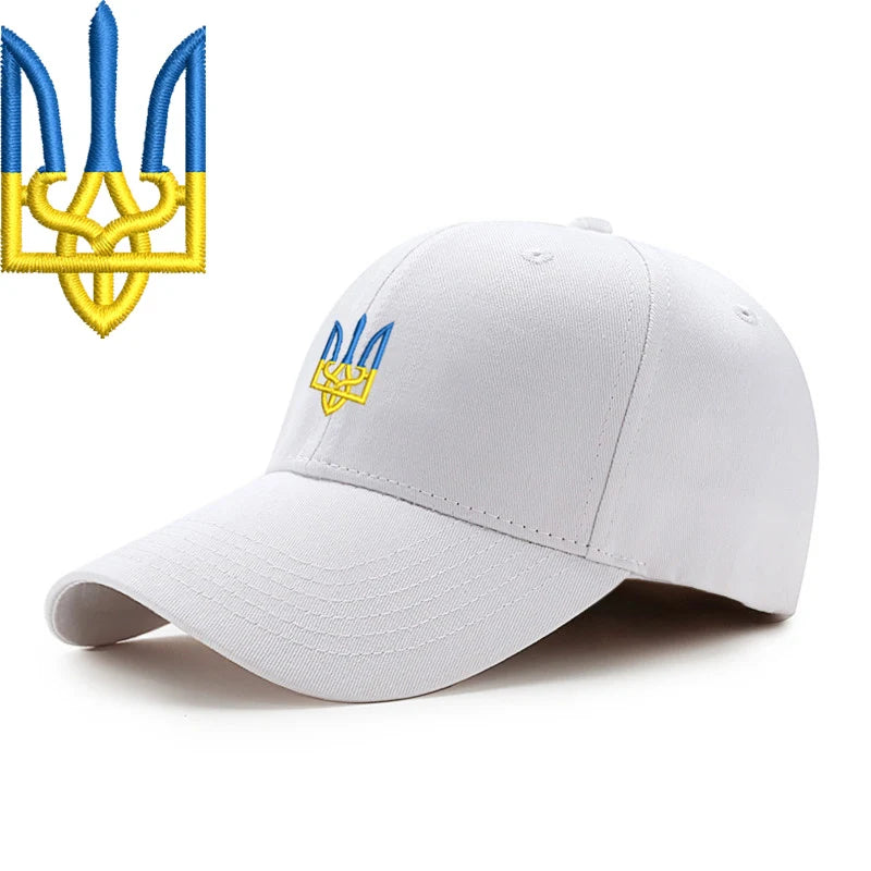 Embroidery Ukraine trident Symbol Spetsnaz Special Forces Men Women Boy Baseball Caps