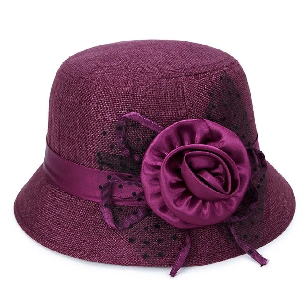 Sunscreen Temperament Lady Bucket Hat
